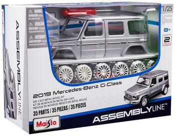 MAISTO DIE CAST 1:25 Saliekams metāla automašīnas komplekts, 35gab. Mercedes Benz G-Class 2019, 39536