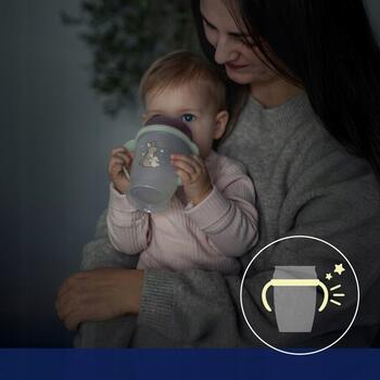 LOVI krūzīte ar rokturiem 360° NIGHT&DAY, 250 ml., Trusis, 1/610
