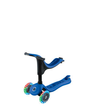 GLOBBER skrejritenis Go Up Sporty Lights, tumši zils, 452-600-4 S