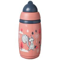 TOMMEE TIPPEE thermos-krūzīte INSULATED STRAW 266ml, 12m+, pink, 448017