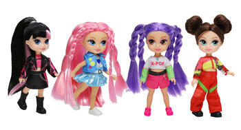 K-POP DIVA SQUAD Junior Idols lelle, 12 cm, sortiments., 81159