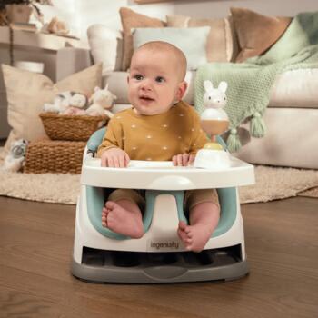 INGENUITY barošanas krēsls - būsteris Baby Base 2-in-1, blue, 16728
