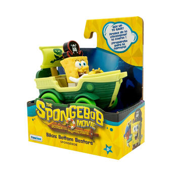 SPONGEBOB transportlīdzeklis ar figūriņu, sortiments., 73111
