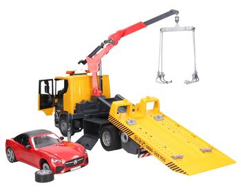 BRUDER 1:16 Evakuators MAN TGS ar Roadster auto, 03552
