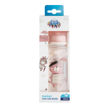 Canpol babies Plata kakla barošanas pudelīte Anti-colic 240ml Easy Start BONJOUR PARIS 35/232_pin
