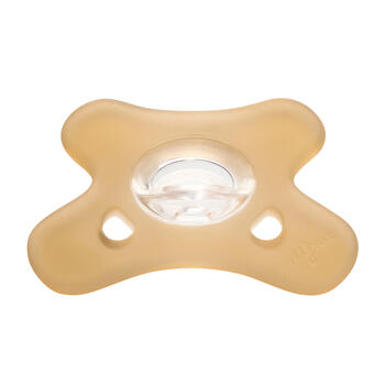 CANPOL BABIES 100% silikona knupītis, 6-12m, simetrisks, 1 gab., 24/002_ora
