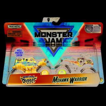 MONSTER JAM automašīnas 1:64, 2 gab., dažādi, 6064128
