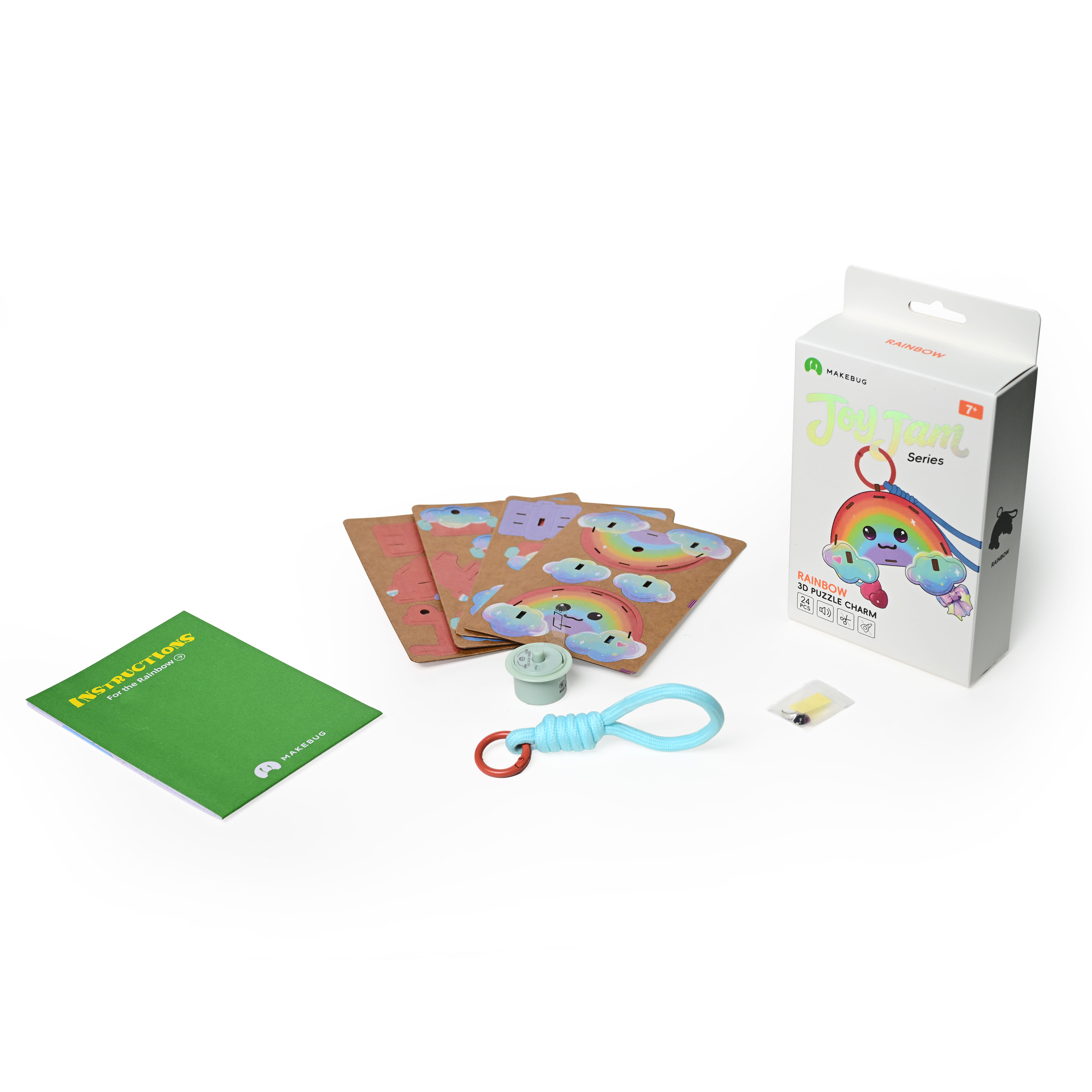 MAKEBUG 3D papīra puzle Varavīksne, MB-D-0065