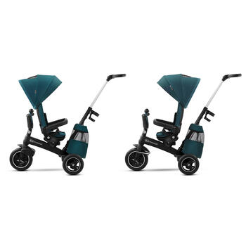 KINDERKRAFT trīsritenis EASYTWIST, tumši zaļa, KKRETWIGRE0000
