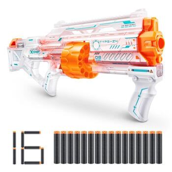 XSHOT rotaļu pistole Skins Last Stand Ghost, 16 gab., 36693(3658P)