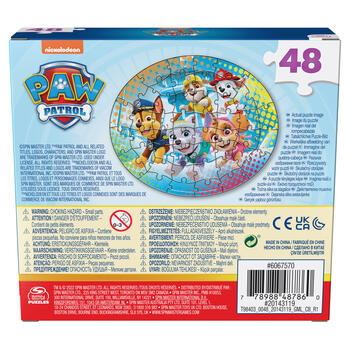 SPINMASTER GAMES puzle Paw Patrol Shape, sortiments., 6067570
