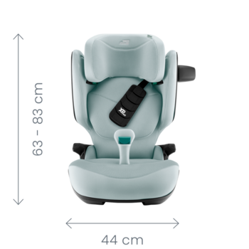BRITAX autokrēsls, 100-150 cm, KIDFIX PRO, midnight grey - classic, 2000040455/2000041296