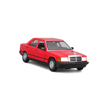 BBURAGO 1:24 Automašīnas modelis 1987 Mersedes - Benz 190E 2.6, 18-21103 BU
