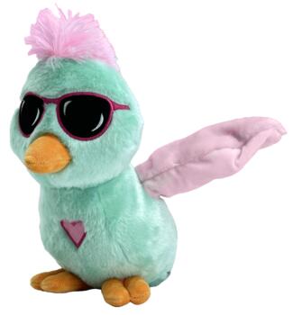 HAPPY YAPPERS interaktīva plīša rotaļlieta Lulu Chirp, 9287
