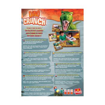 GOLIATH galda spēle Dino Crunch, 919211,006
