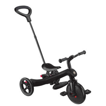GLOBBER trīsritenis Explorer Trike 4in1, melns, 634-120