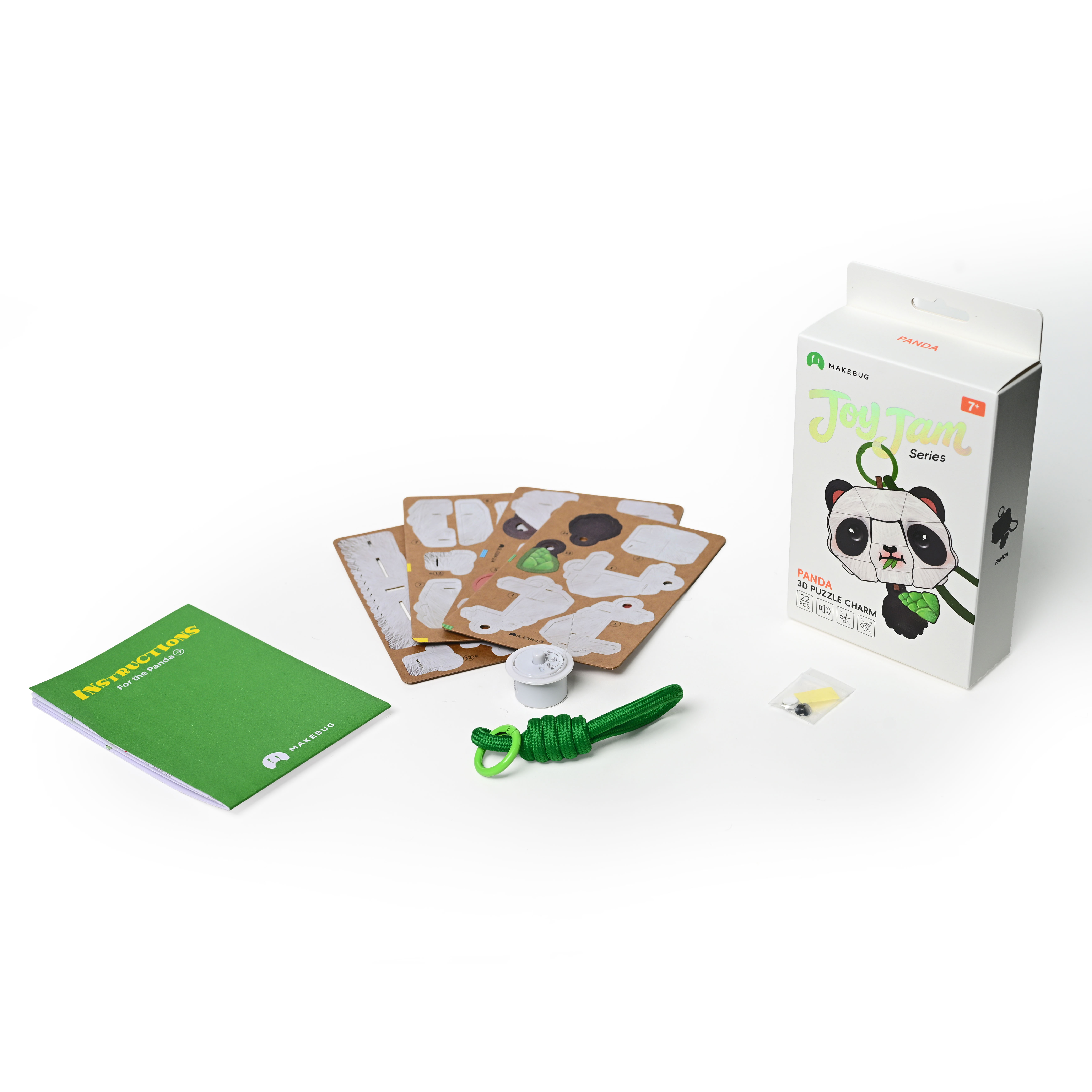 MAKEBUG 3D papīra puzle Panda, MB-D-0063