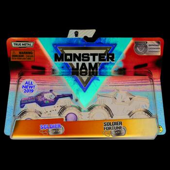 MONSTER JAM automašīnas 1:64, 2 gab., dažādi, 6064128
