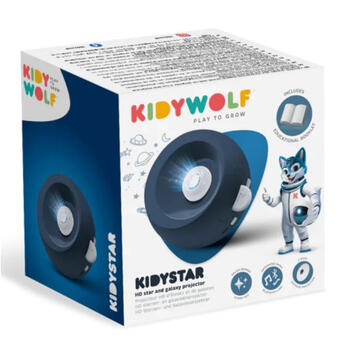KIDYWOLF projektors Galaxy, melns, KIDYSTAR-BU