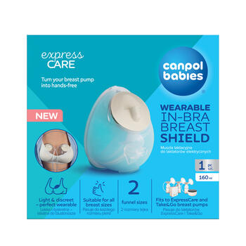 CANPOL BABIES krūšturī ievietojams krūts piena uzgalis, 1 gab., 12/219