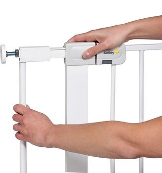 SAFETY 1ST drošības vārtu pagarinājums Easy Close Metal plus White 7 cm, 24204310