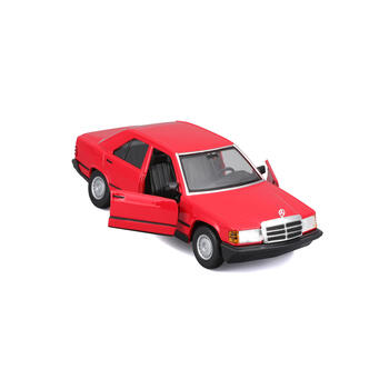 BBURAGO 1:24 Automašīnas modelis 1987 Mersedes - Benz 190E 2.6, 18-21103 BU