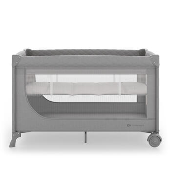 KINDERKRAFT gultiņa-manēža LEODY UP, Grey, KCLEODUPGRY0000