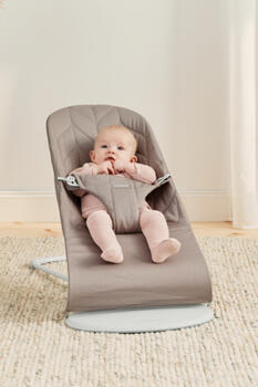 BABYBJÖRN šūpuļkrēsls BLISS Woven Petal Quilt, sand grey, 006317