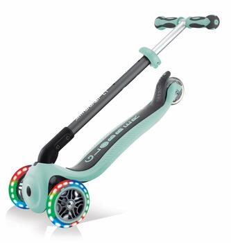 GLOBBER skrejritenis Go Up Deluxe Lights, mint, 646-206