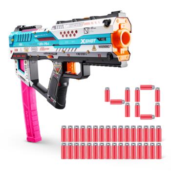 XSHOT Skins 1. sērijas Pro Fury X rotaļu pistole ar 40 patronām, 36772