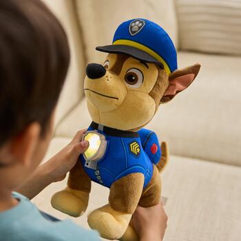 PAW PATROL interaktīva plīša rotaļlieta Chase, 6074179