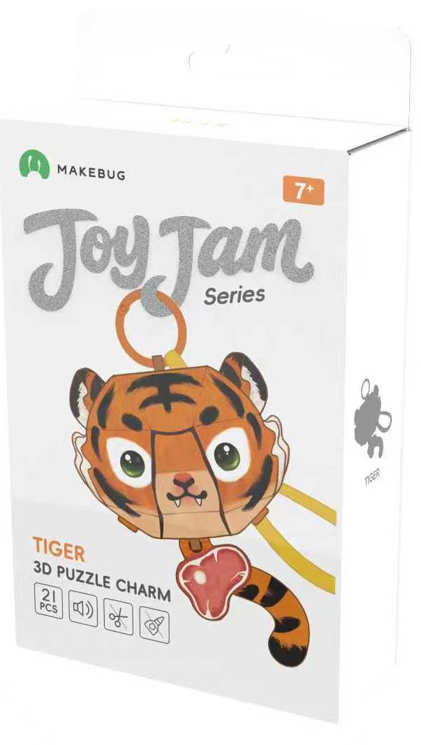 MAKEBUG 3D papīra puzle Tīģeris, MB-D-0061