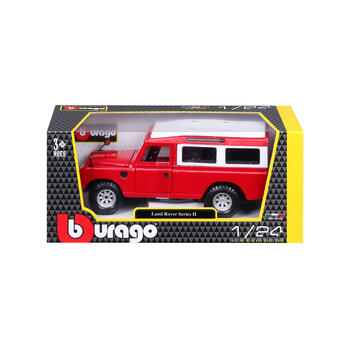 BBURAGO 1:24 automodelis Land Rover Series II, 18-22063