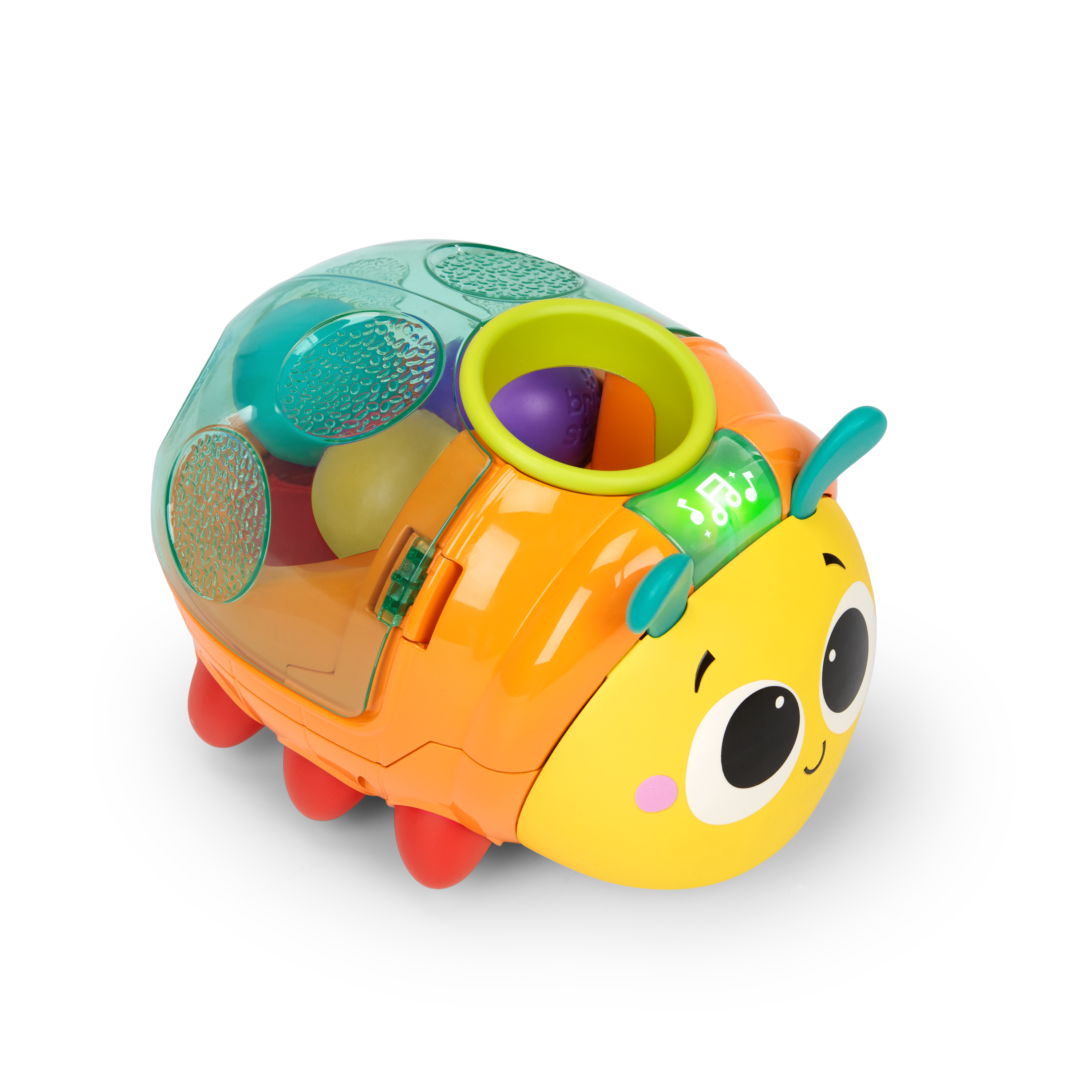 BRIGHT STARTS interaktīvā rotaļlieta Spin 'n' Chase Bug Ball Popper, 17632