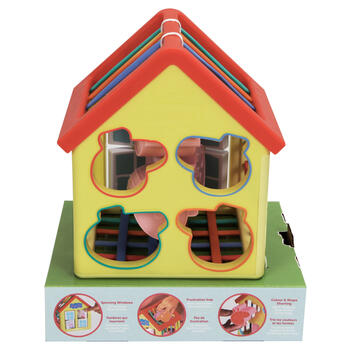 TOOMIES šķirošanas spēle Peppas Activity House, E73528