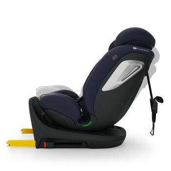 KINDERKRAFT autokrēsls I-GROW 2 PLUS, 40-150 cm., Navy, KCIGRO02NAVPL00
