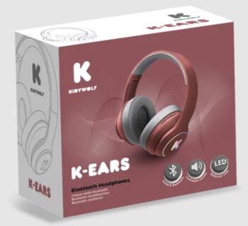 KIDYWOLF bezvadu austiņas, sortiments, K-EARS.