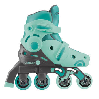 GLOBBER skrituļslidas Learning Skates 2 in 1, izmērs 30–33, piparmētru krāsas, 783-206