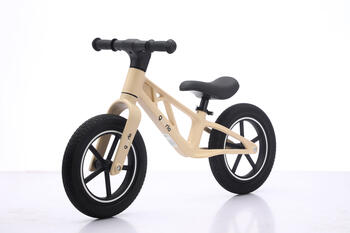 QUURIO BIKE balansa divritenis, 12', pērļu balts, 1088