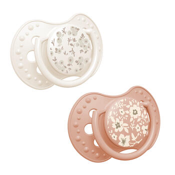 LOVI silikona dinamiskie knupīši, Blossom Ivory, 18+m, 2 gab.,  22/924girl
