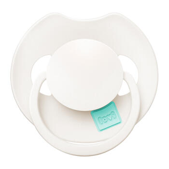 LOVI Prime silikona dinamiskais knupītis, Lagoon/Mint Cream, 0–6m., 2 gab., 34/451