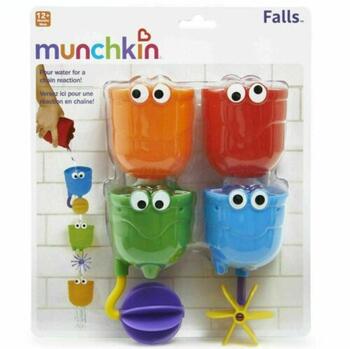 MUNCHKIN Falls zīdaiņu un mazuļu vannas rotaļlieta, 12m+,90307P