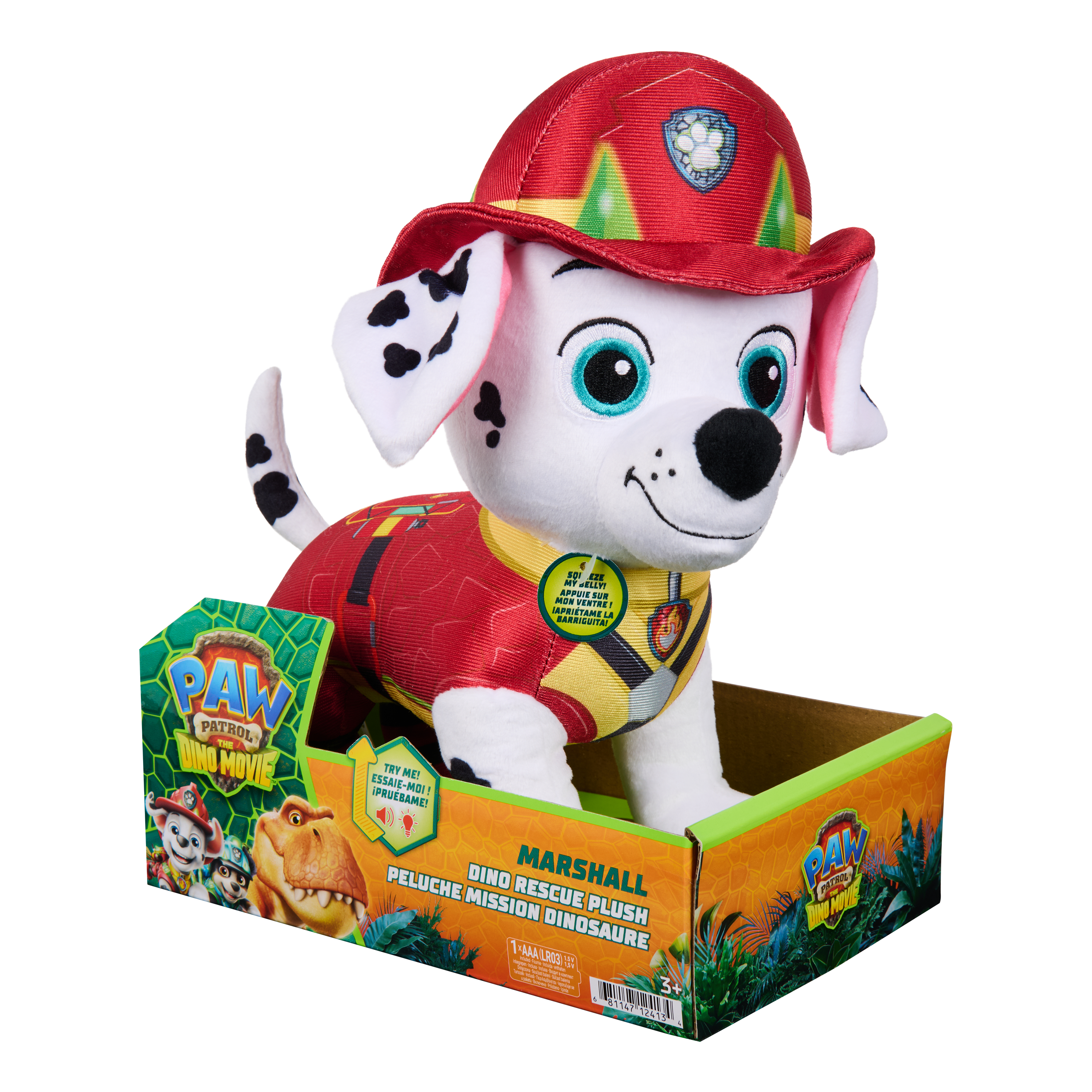 PAW PATROL plīša rotaļlieta Marshall Feature, 6076509