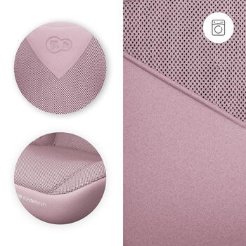 KINDERKRAFT autokrēsls JUNIOR FIX 2 PLUS, 100-150 cm., Pink, KCJUFI20PNKPL0N