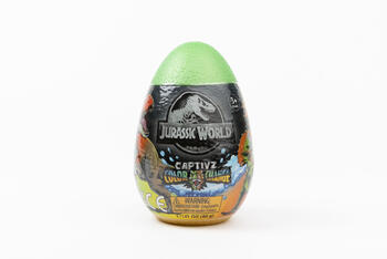 CAPTIVZ slaima ola ar dinozaura figūru Jurassic Color Change, sortiments, 502