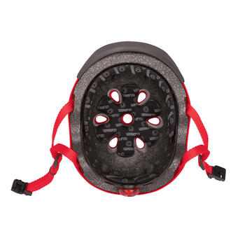 GLOBBER ķivere Elite Lights, XS/S (48-53cm), sarkana, 507-102