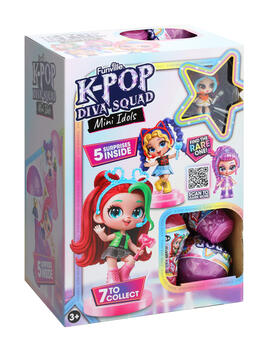 K-POP DIVA SQUAD Mini Idols mini lelle, 5 cm, sortiments., 31167
