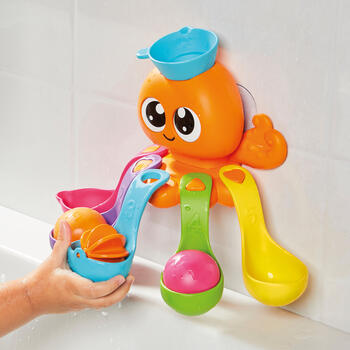 TOMY vannas rotaļlieta 7in1 Octopus, E73104