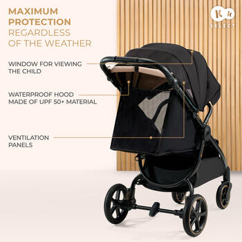 KINDERKRAFT rati  MITZY INK BLACK, KSMITZ00BLK0000