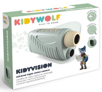 KIDYWOLF infrasarkanā nakts redzamības kamera, KIDYVISION-GR